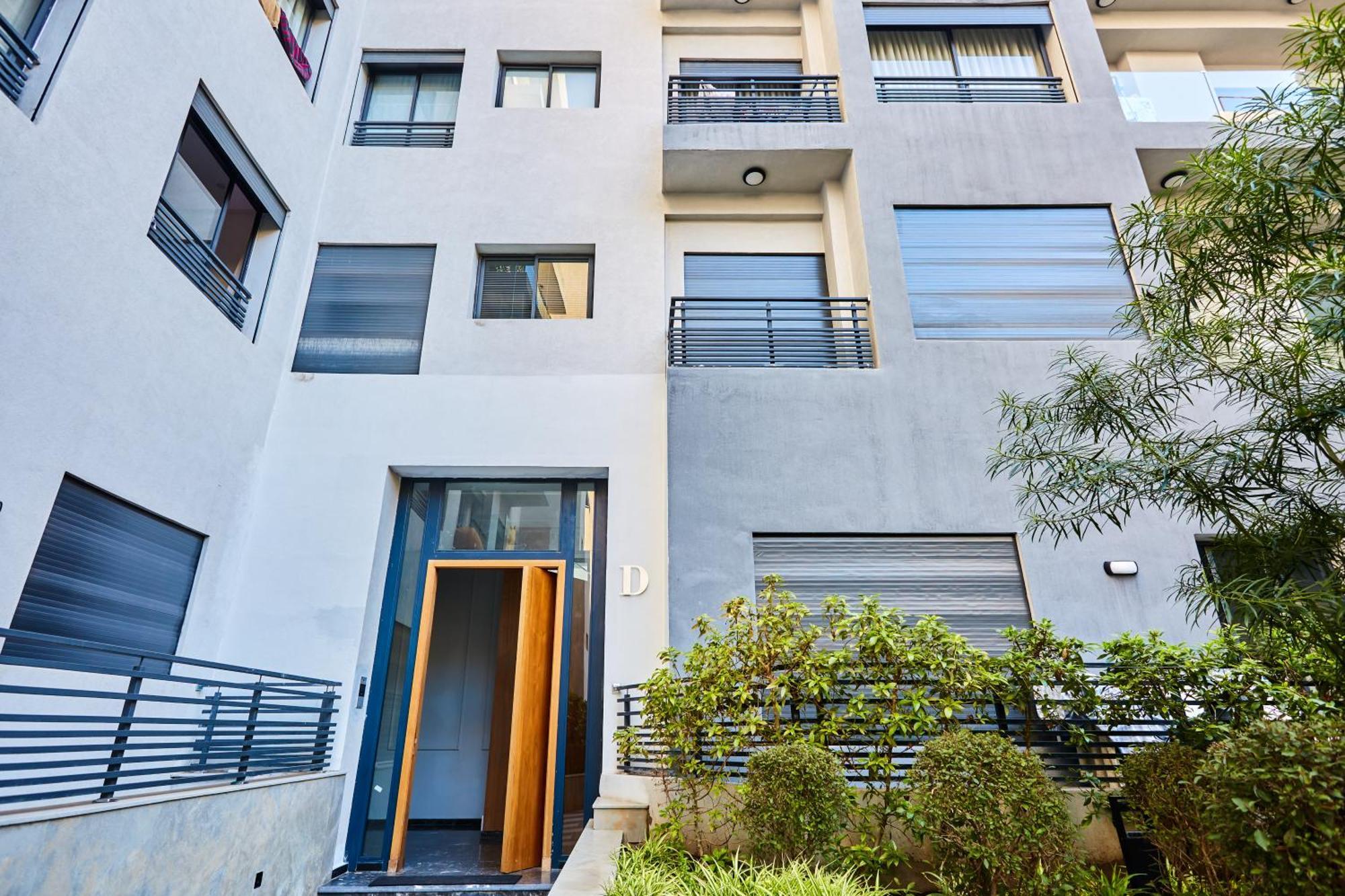 Sleek And Modern 2-Bed Unit In Downtown Casa Daire Kazablanka Dış mekan fotoğraf